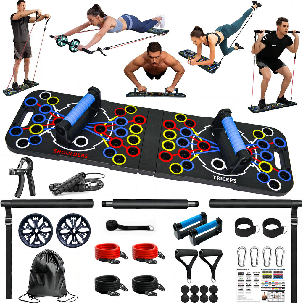 54-Hole Push-Up Board Set