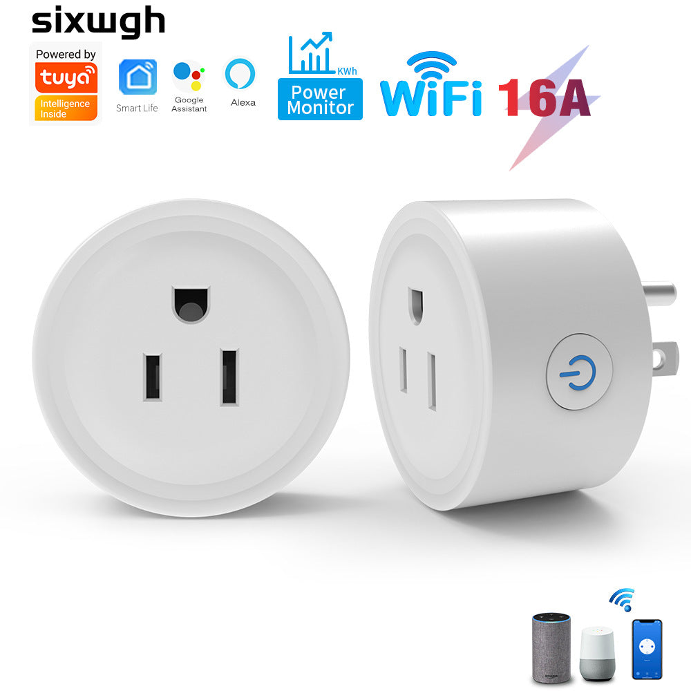 Tuya WiFi Zigbee Smart Plug with Remote Voice Control