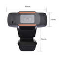 Webcam with Built-In Microphone