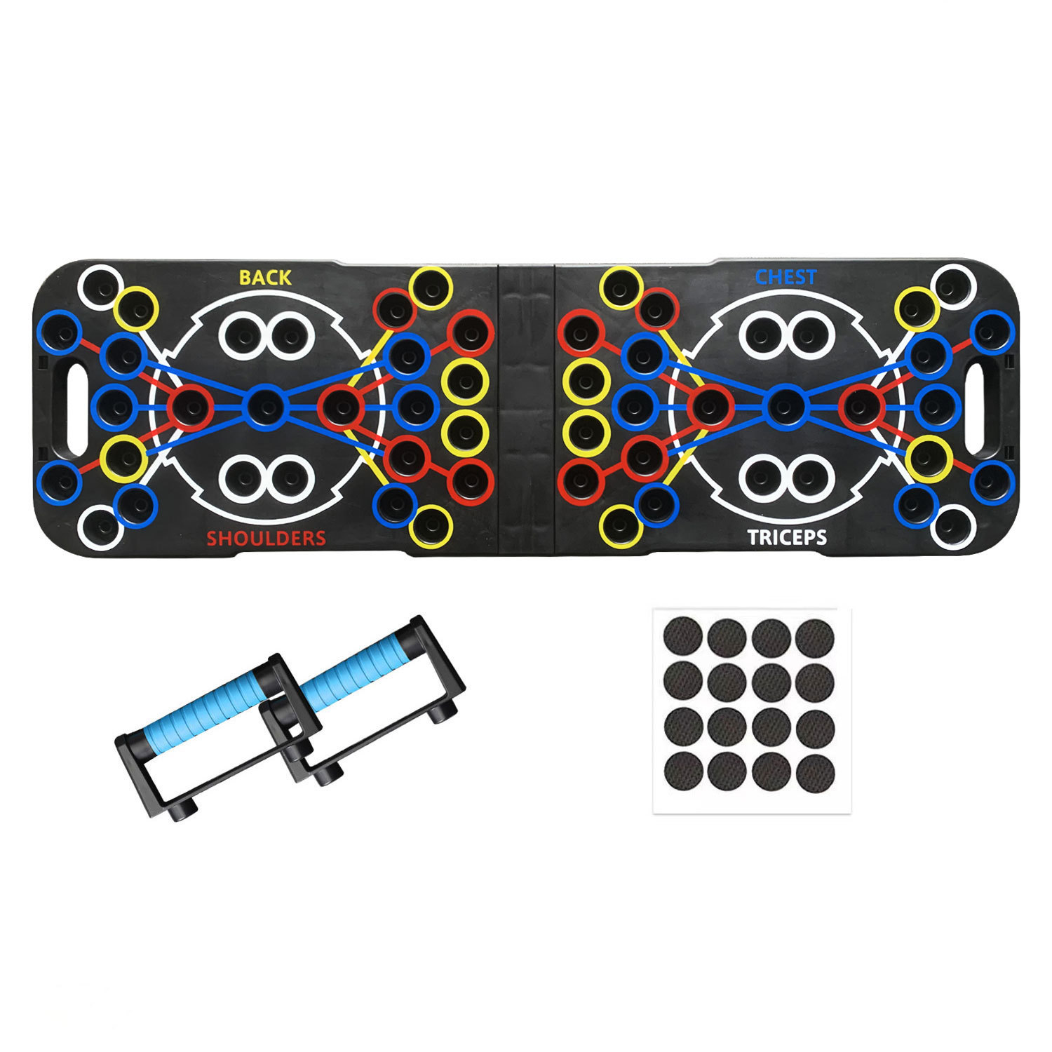 54-Hole Push-Up Board Set