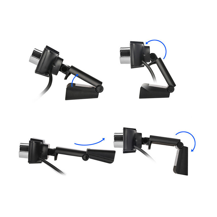 Webcam with Built-In Microphone